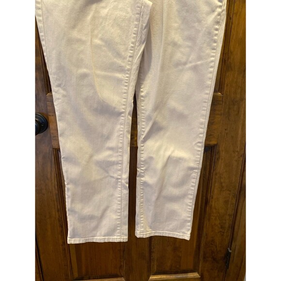 Bandolino Jeans Caroline Size 12 Cream Lightweight Pants 98% Cotton 2% Spandex - Picture 4 of 12
